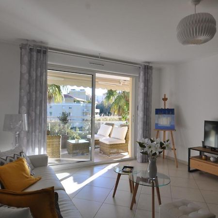 Elegant One-Bedroom Apartment With Swimming Pool - Stayinantibes - Le Vallon Eksteriør billede