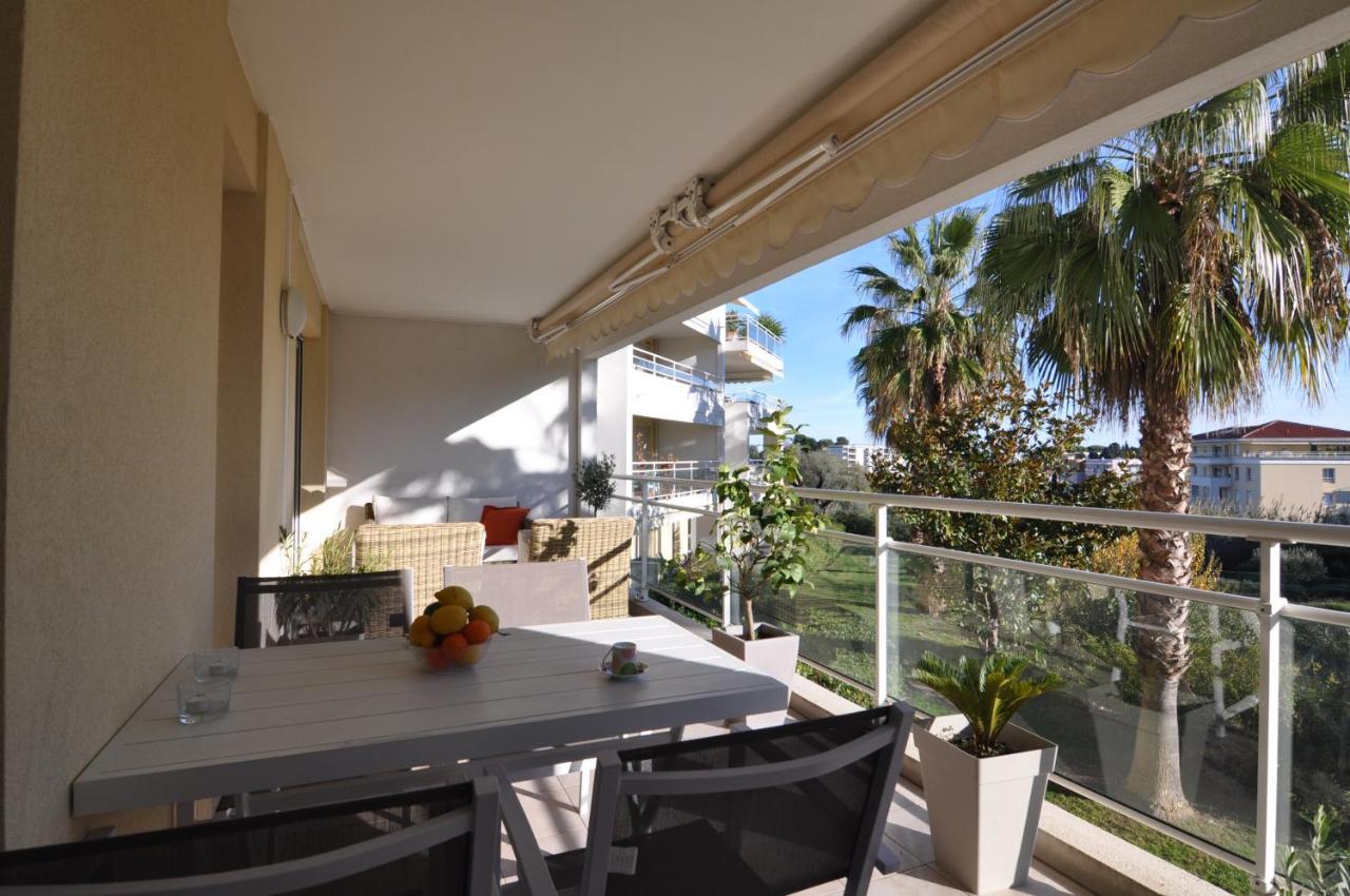 Elegant One-Bedroom Apartment With Swimming Pool - Stayinantibes - Le Vallon Eksteriør billede
